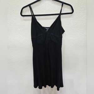 Guess Black Midi Dress with Classic Design